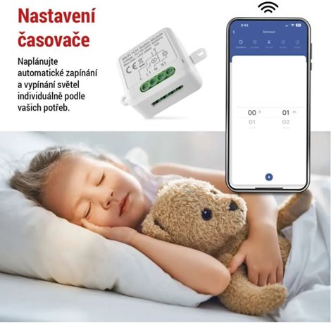 H5105 GOSMART MODUL SPÍNACÍ 1CH LN IP-2101SW WIFI 7