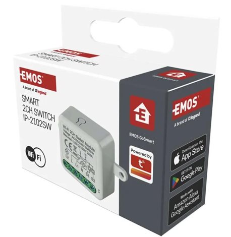 H5106 GOSMART MODUL SPÍNACÍ 2CH LN IP-2102SW WIFI 10