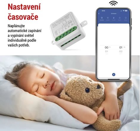 H5106 GOSMART MODUL SPÍNACÍ 2CH LN IP-2102SW WIFI 8