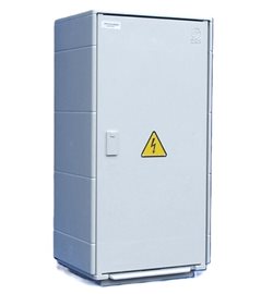 ER212/NNP7P/63/QM+FV ČEZ EON Elektroměrová skříň (nástěná) s vypínačem (verze uni 2025 ČEZ+EGD)