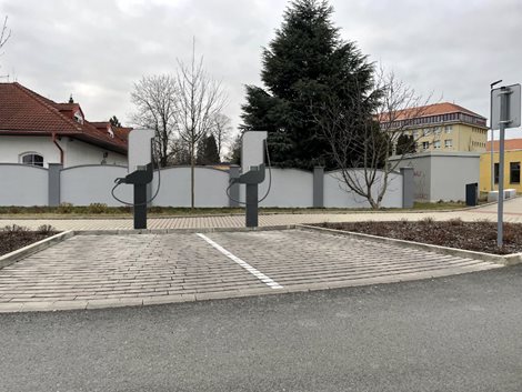 Dobíjecí stanice e:car DC WALL 40 - bez měření MID fakturační DC 2