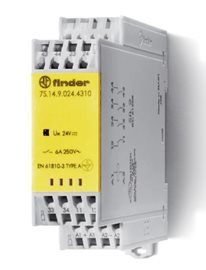 7S1482300310 Relé s NVK, DIN, 3Z+1R 6A, 230V AC, BS