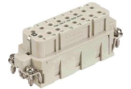 09200163101 Han A 16 Pos. F Insert Crimp