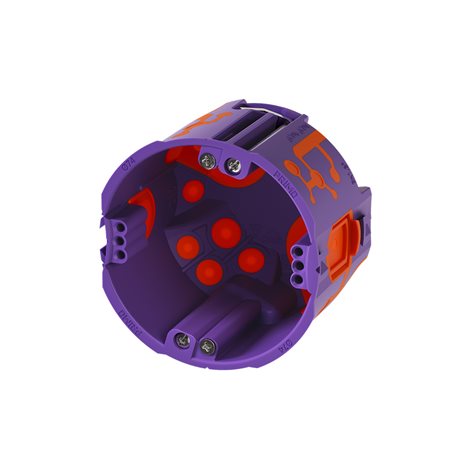 P201-02 Qnect Přístrojová krabice do dutých stěn zvukotěsná 62 mm