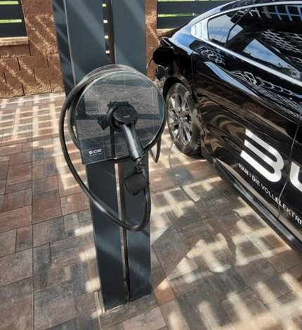 Wallbox e:car WALL single zásuvka BASIC 11kW (White) 2