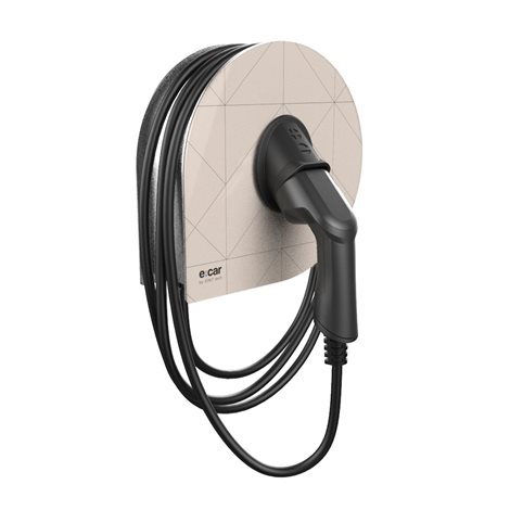 Wallbox e:car WALL single kabel BASIC 22kW (Burberry stripes, Stand.délka 5m) 1