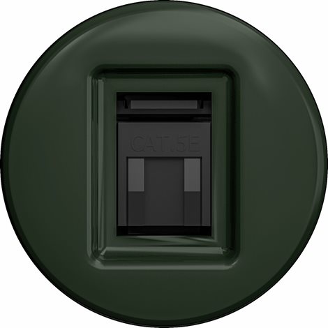 Z/DATA Datová zásuvka v barvě kachlově zelená 1