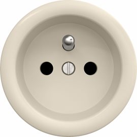 B/ZF Zásuvka 230V v barvě béžová