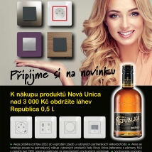Nová UNICA - nakupte a získejte láhev Republica